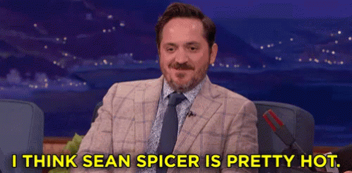 Truth Comes Out GIF - Ben Falcone Sean Spicer Hot GIFs