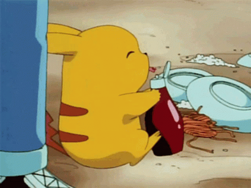 Pikachu Pokemon GIF - Pikachu Pokemon Licking GIFs