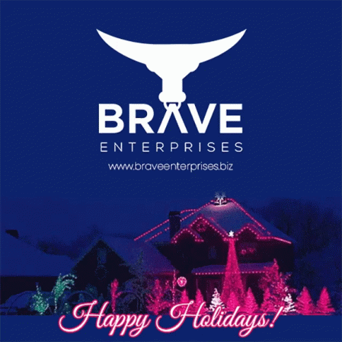 Brave Enterprises Happy Holidays GIF - Brave Enterprises Happy Holidays Greetings GIFs