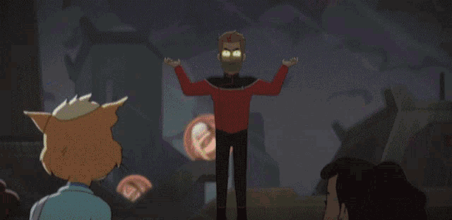 Colorful Powers Commander Ransom GIF - Colorful Powers Commander Ransom Star Trek Lower Decks GIFs