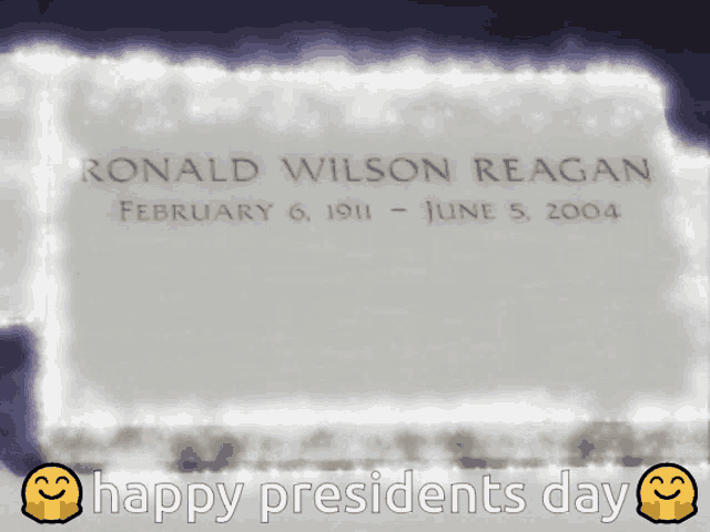 ronald wilson reagan was born on february 6 1911 and died june 5 2004