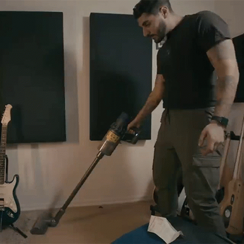 Cleaning Rudy Ayoub GIF - Cleaning Rudy Ayoub Vacuum Cleaning GIFs