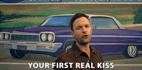 Your First Real Kiss First Kiss GIF - Your First Real Kiss First Kiss Makeout GIFs