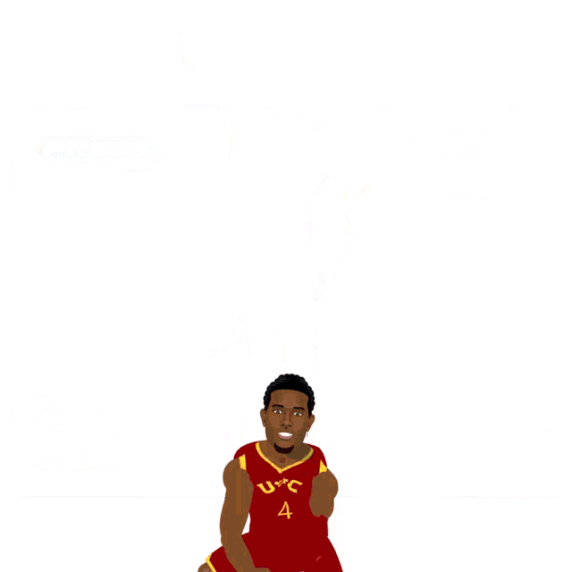 a poster for the usc trojans basketball team