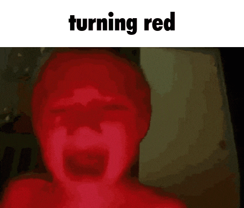 Turning Red Red Kid GIF - Turning Red Red Turning GIFs