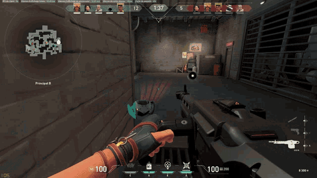 a screenshot of a video game with the time of 1:17 on the screen
