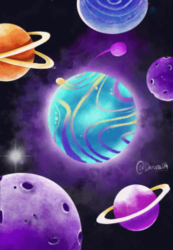 Universe Planet GIF - Universe Planet Planets GIFs
