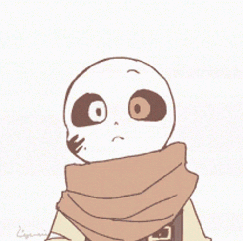 Sans Ink On Face GIF - Sans Ink On Face Confused GIFs