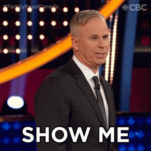 Show Me Family Feud Canada GIF - Show Me Family Feud Canada Prove It To Me GIFs