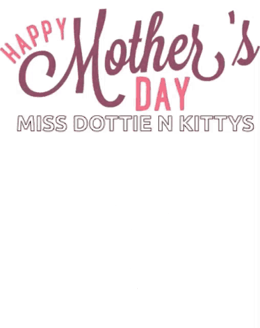 a mother 's day greeting card with a bouquet of pink flowers