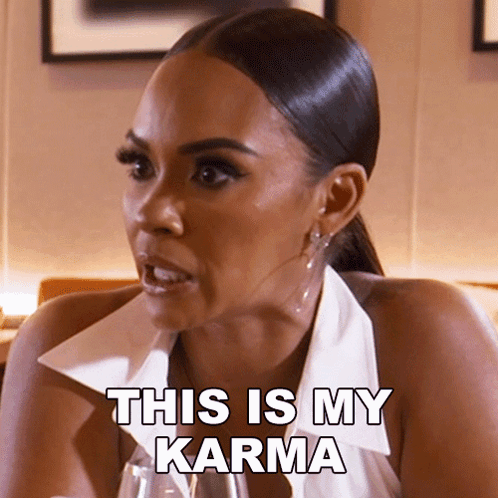 This Is My Karma Evelyn Lozada GIF - This Is My Karma Evelyn Lozada Basketball Wives GIFs
