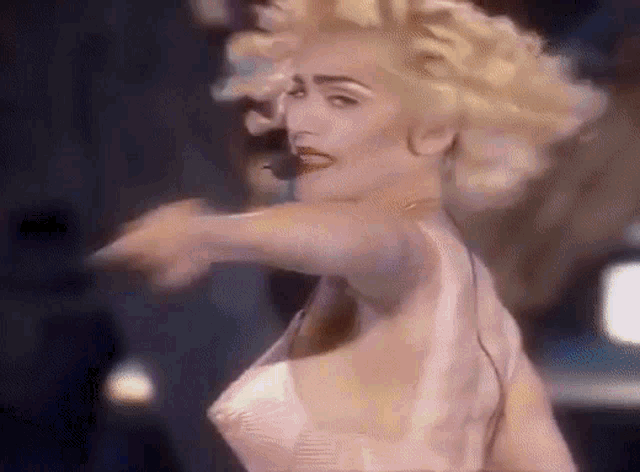 Madonna Madonnaexpressyourself GIF - Madonna Madonnaexpressyourself Madonnablondambition GIFs