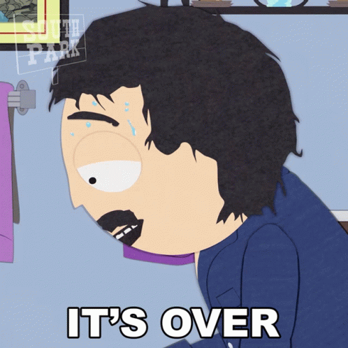 Its Over Randy Marsh GIF - Its Over Randy Marsh South Park GIFs