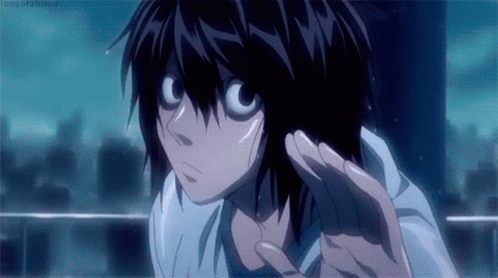 Death Note Wait What GIF - Death Note Wait What I Cant Hear You GIFs