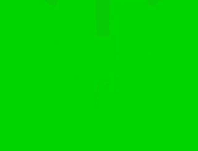 a green screen with a minecraft object in the middle of it