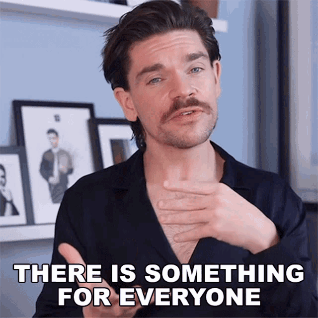 There Is Something For Everyone Robin James GIF - There Is Something For Everyone Robin James Everyone Will Benefit GIFs