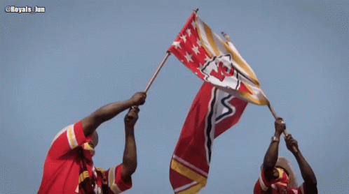 Kansas City Chiefs Flag GIF - Kansas City Chiefs Flag Royals_jun GIFs