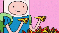 Adventure Time Pizza GIF - Adventure Time Pizza Eating GIFs