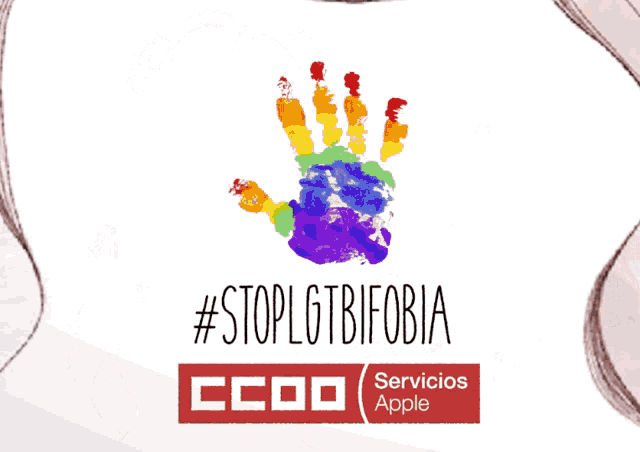 a drawing of a woman with #stoplgtbifobia on her shirt