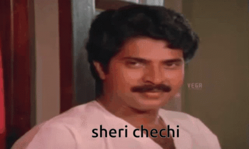 Malayalam Chechi GIF - Malayalam Chechi Sheri Chechi GIFs