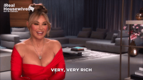 Diana Rhom Rich Rich GIF - Diana Rhom Rich Rich Real Housewives GIFs