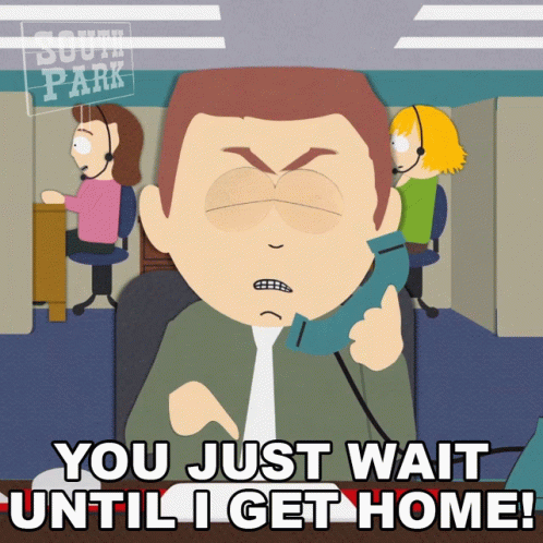 You Just Wait Until I Get Home Stephen Stotch GIF - You Just Wait Until I Get Home Stephen Stotch South Park GIFs
