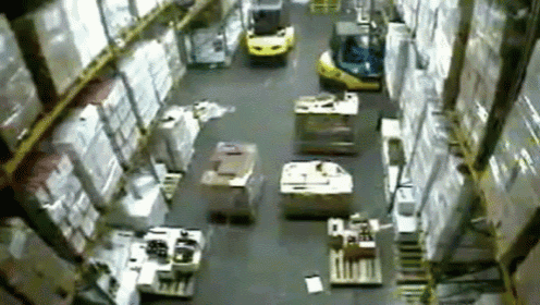 Never Drive A Forklift  GIF