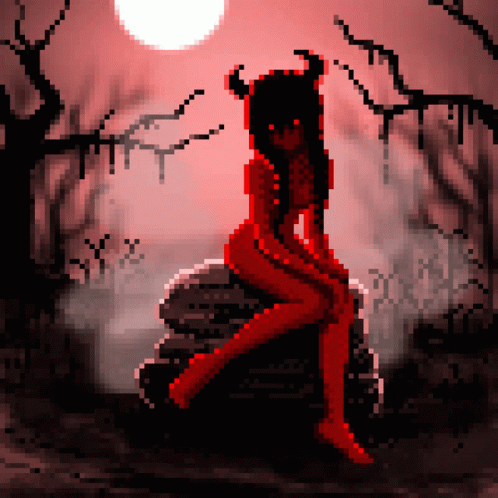 Pixel Devil Devil GIF