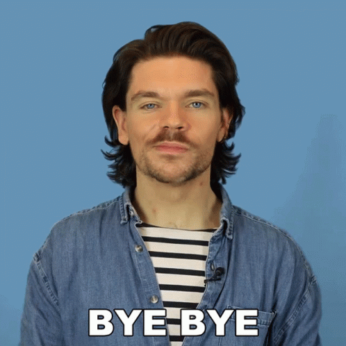 Bye Bye Robin James GIF - Bye Bye Robin James Nodding GIFs