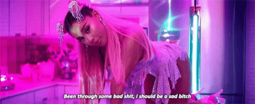 Been Through Some Bad Shit 7rings GIF - Been Through Some Bad Shit 7rings Ariana Grande GIFs