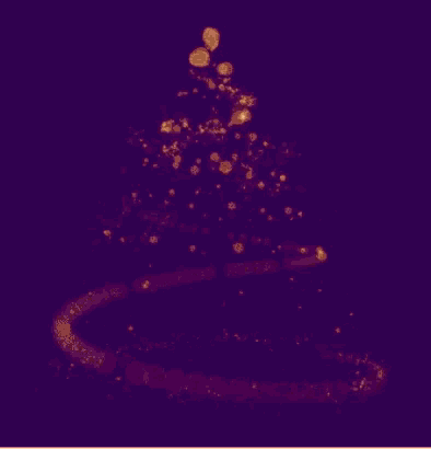 a picture of a christmas tree and the words buon natale