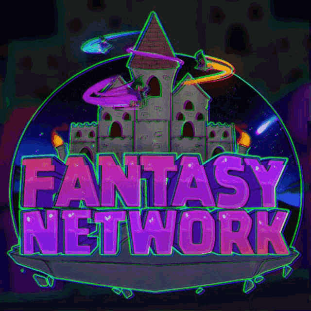 Fantasy Network Logo GIF - Fantasy Network Logo 3d GIFs