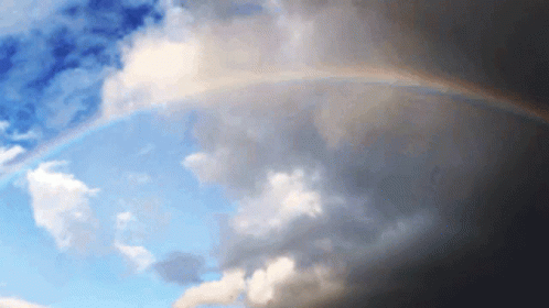 Rainbow Sky GIF - Rainbow Sky Clouds GIFs