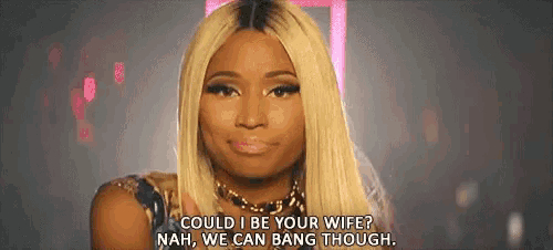 Nicki Minaj Wife GIF