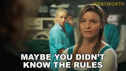 Maybe You Didnt Know The Rules Karen Proctor GIF - Maybe You Didnt Know The Rules Karen Proctor Wentworth GIFs
