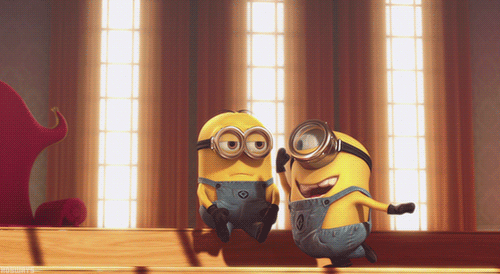 Punch GIF - Minions Punch Funny GIFs
