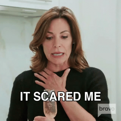 It Scared Me Luann De Lesseps GIF - It Scared Me Luann De Lesseps Real Housewives Of New York GIFs