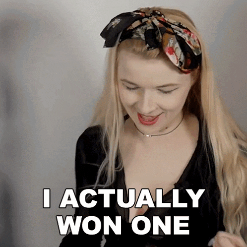 I Actually Won One Sophie GIF - I Actually Won One Sophie Tearastar GIFs