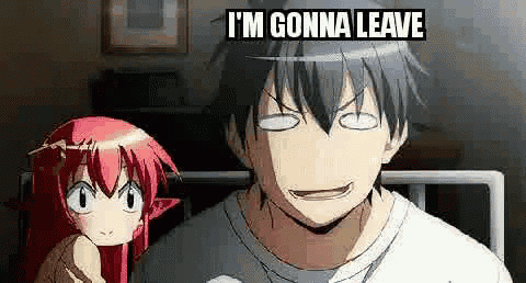 a man and a girl are sitting next to each other in a room and the girl is making a funny face .
