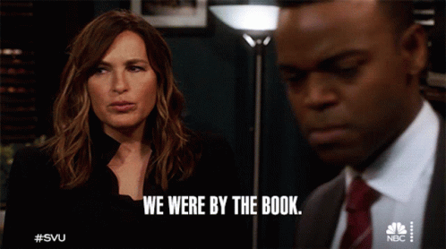 We Were By The Book Thats The Book That Got Us Here Olivia Benson GIF - We Were By The Book Thats The Book That Got Us Here Olivia Benson Christian Garland GIFs