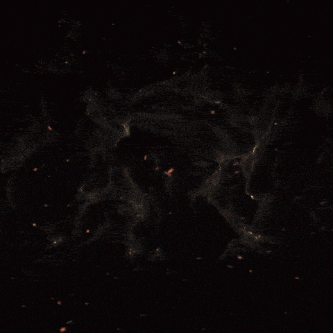 a logo for the soul government is shown with a galaxy in the background
