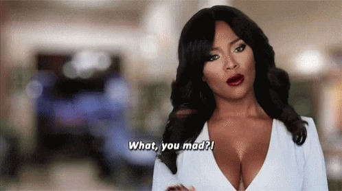 Girl What You Mad GIF - Girl What You Mad Sassy GIFs