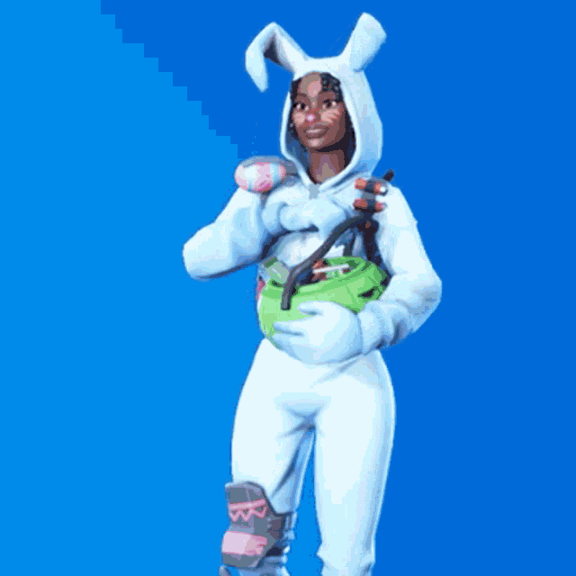 Bunny Halloween GIF - Bunny Halloween Fortnite GIFs