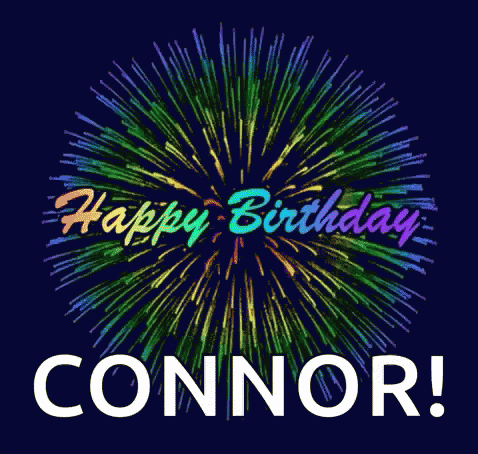 Happy Birthday Connor GIF - Happy Birthday Connor GIFs