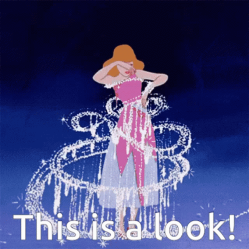 This Is A Look Costume GIF - This Is A Look Costume Cinderella GIFs