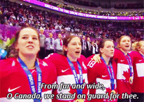 Team Canada From Far And Wide GIF - Team Canada From Far And Wide O Canada GIFs