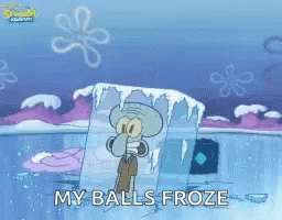 Squidward Frozen GIF - Squidward Frozen Spongebob GIFs