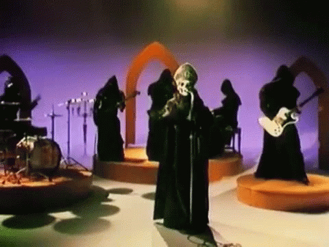 Singing You Are All Welcome GIF - Singing You Are All Welcome Priest GIFs