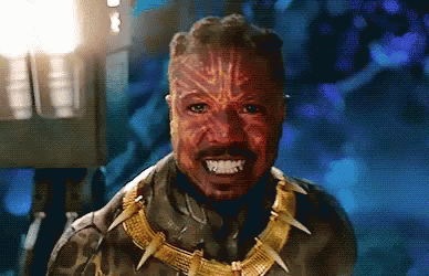 Erik Killmonger Angry GIF - Erik Killmonger Angry Black Panther GIFs