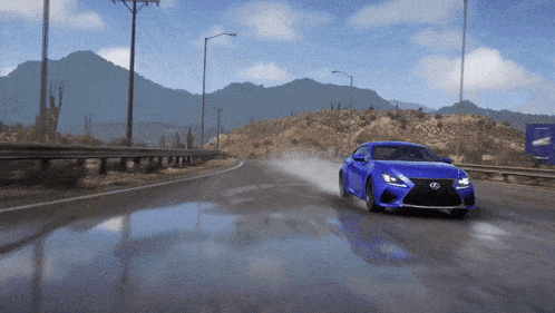 Forza Horizon 5 Lexus Rc F GIF - Forza Horizon 5 Lexus Rc F Driving GIFs